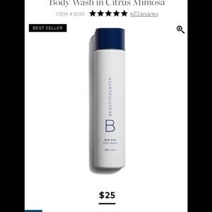 Beautycounter Citrus Mimosa Body Wash - NIB